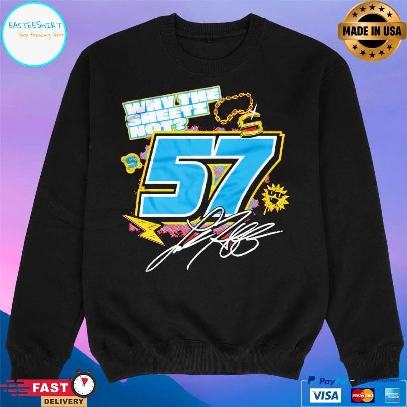 Why The Sheetz Not 57 Landon Huffman Signature T-shirts