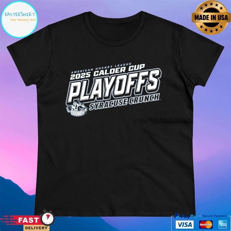 American Hockey League 2025 Calder Cup Playoffs Syracuse Crunch T-shirts