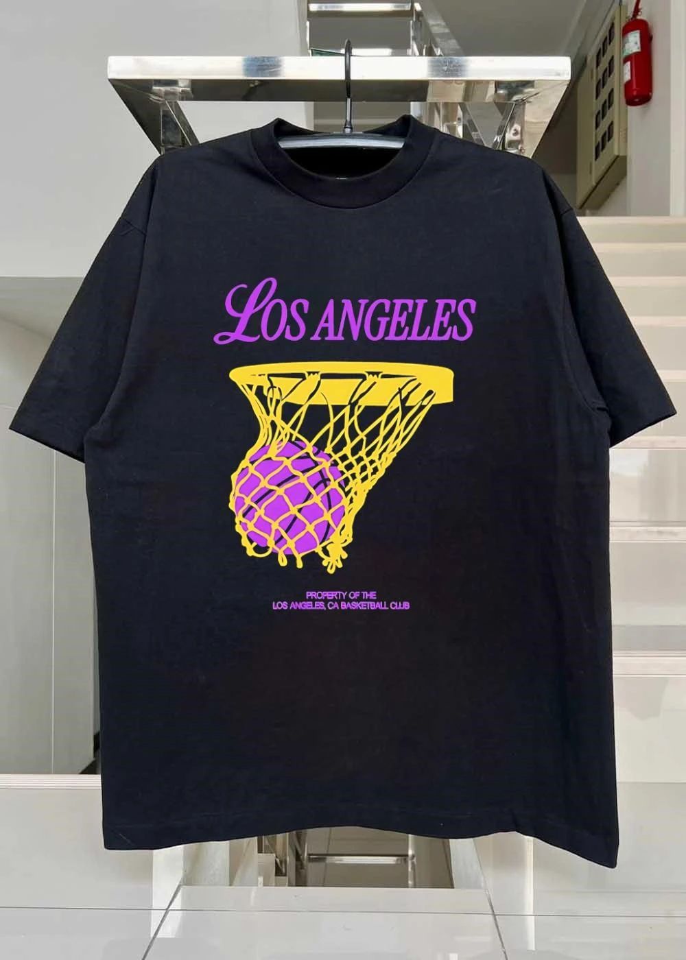 Property of the Los Angeles CA Basketball Club Los Angeles Basketball shirt