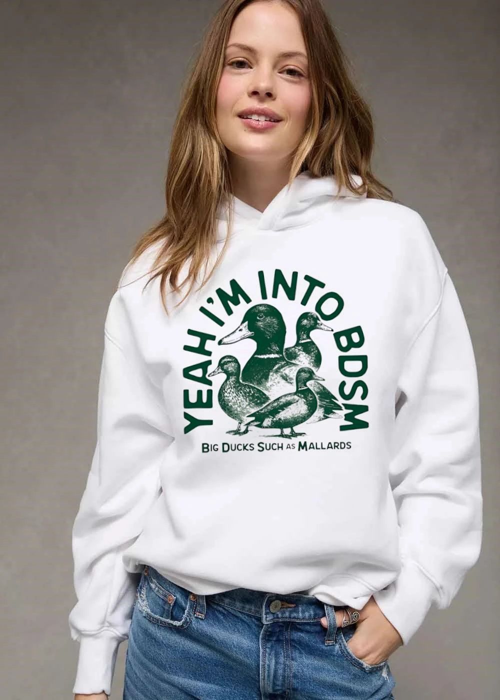 Yeah Im Into Bdsm Big Ducks Such As Mallards Ducks shirt