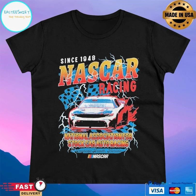 Nascar Racing National Association For Stock Car Auto Racing Daytona Beach Florida Since 1948 T-shirts
