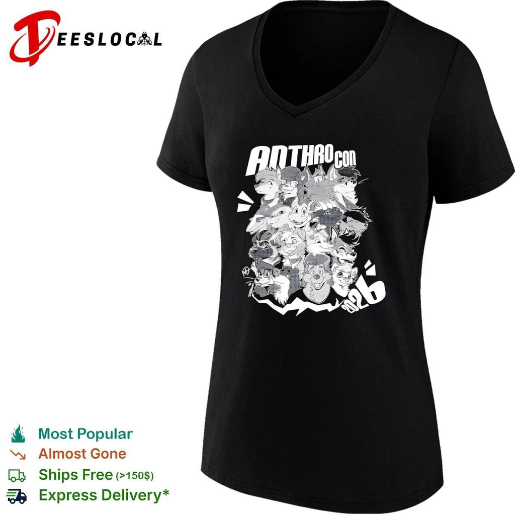 Anthro Con 2026 furry fandom convention T-shirt