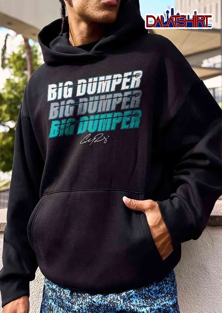 Seattle Mariners MLB Big Dumper Cal Raleigh Stacked Text Trident Spear Signature shirt