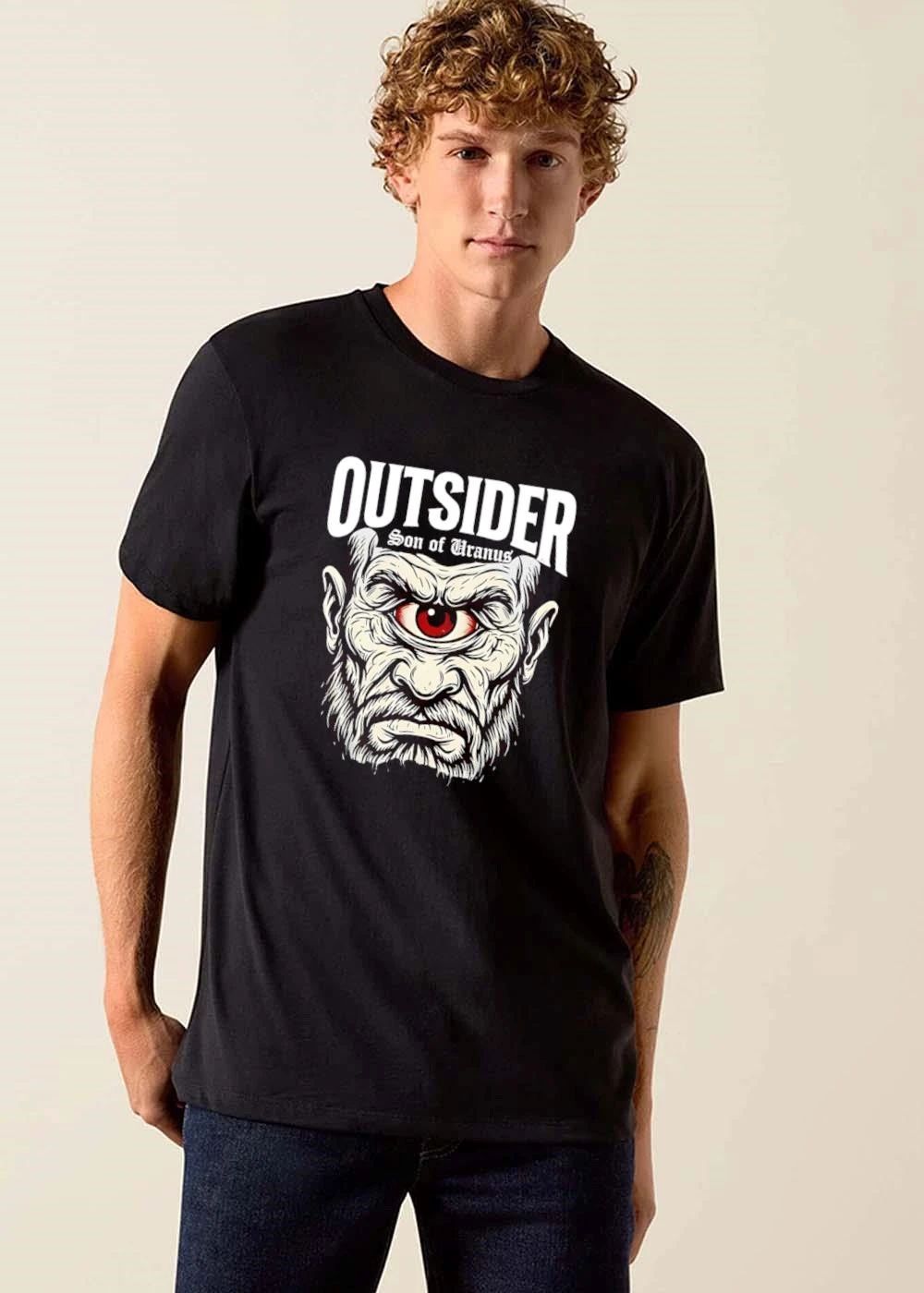Outsider Son Of Uranus Bearded Cyclops Head Single Red Eye shirt