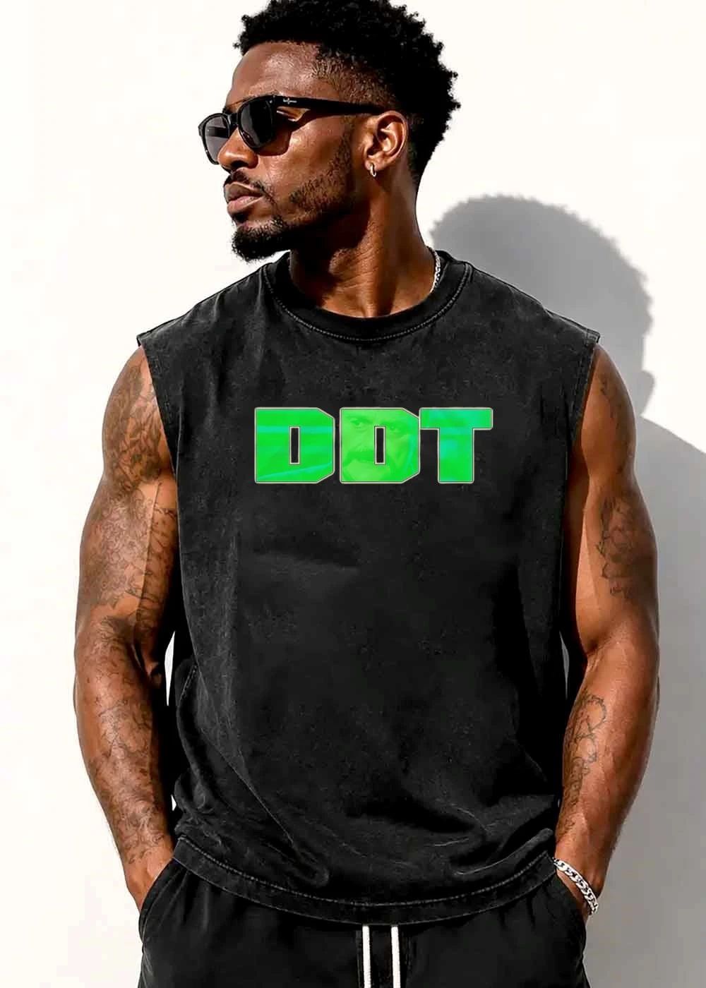 Dot Green Video Game Style Letters Mustache Man Face Portrait shirt
