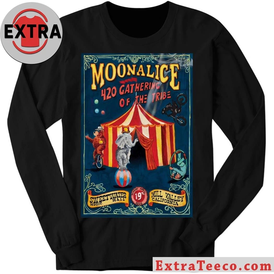 Moonalice April 19 2026 Sweetwater Music Hall in Mill Valley CA Poster Shirt