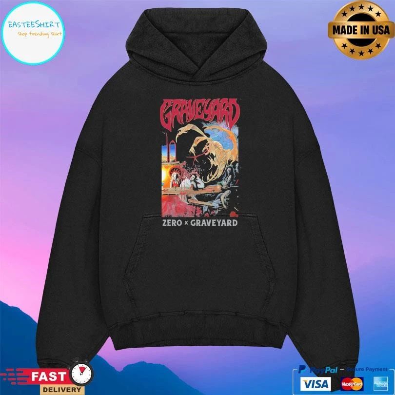 Graveyard Zero X Graveyard T-shirts
