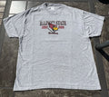 Illinois State Redbirds Vintage Heavy Soft Cotton Gray Tee T-Shirt Size 2XL XXL