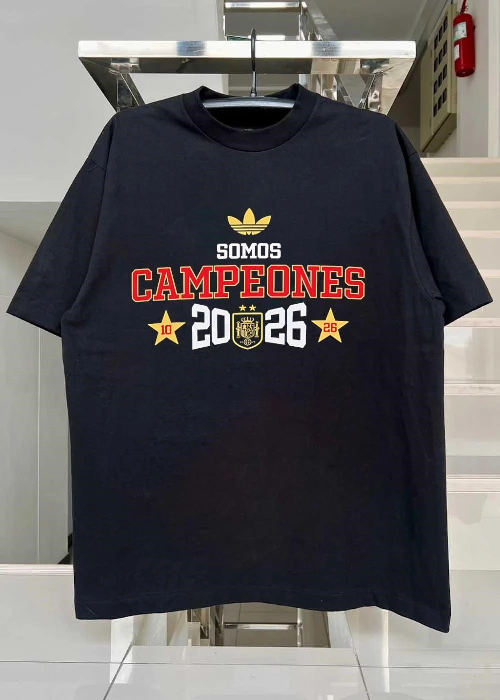 Spain Soccer Apparel Somos Campeones 20 26 Shirt