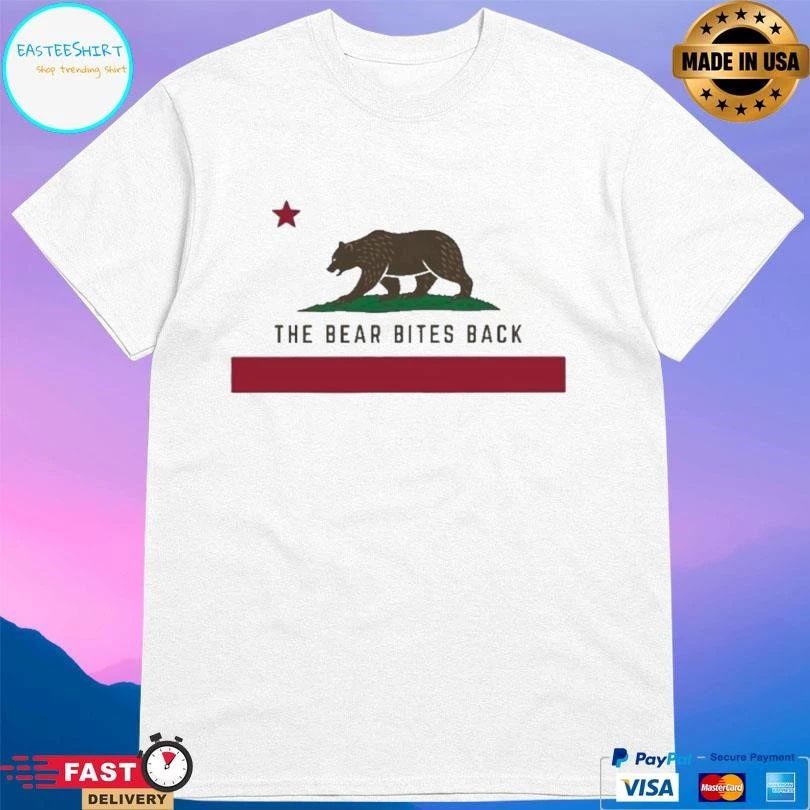 The Bear Bites Back California Bear Flag T-shirts