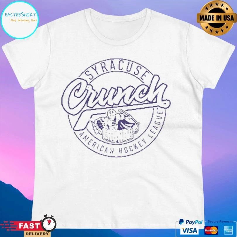 Crunch Syracuse American Hockey League Logo T-shirts