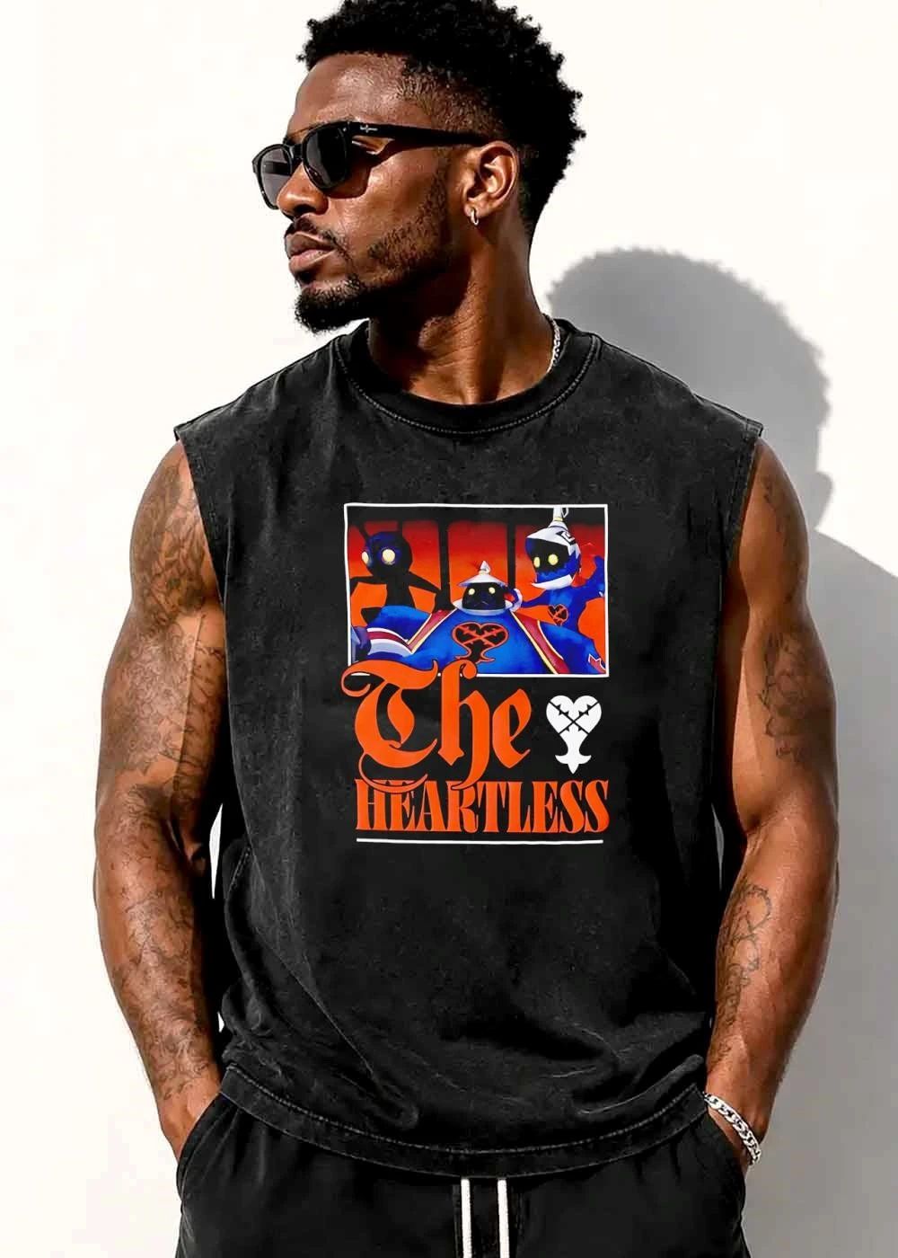 The Heartless Three Dark Shadow Soldier Creatures Emblem shirt