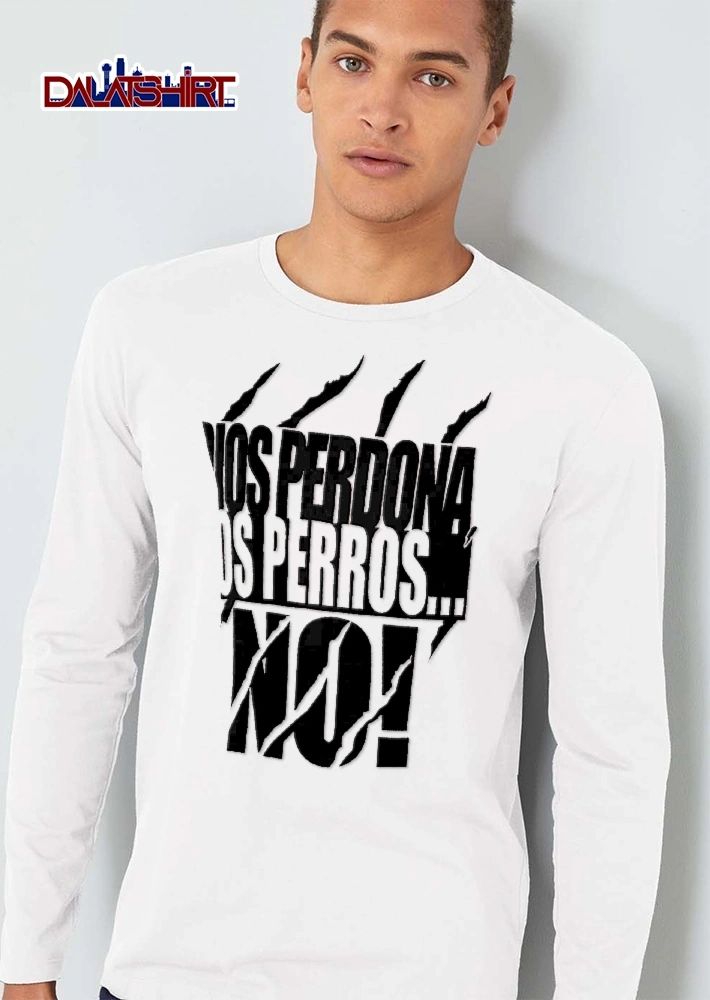 Dios Perdona Los Perros No Claw Mark Scratch Slash Typography shirt