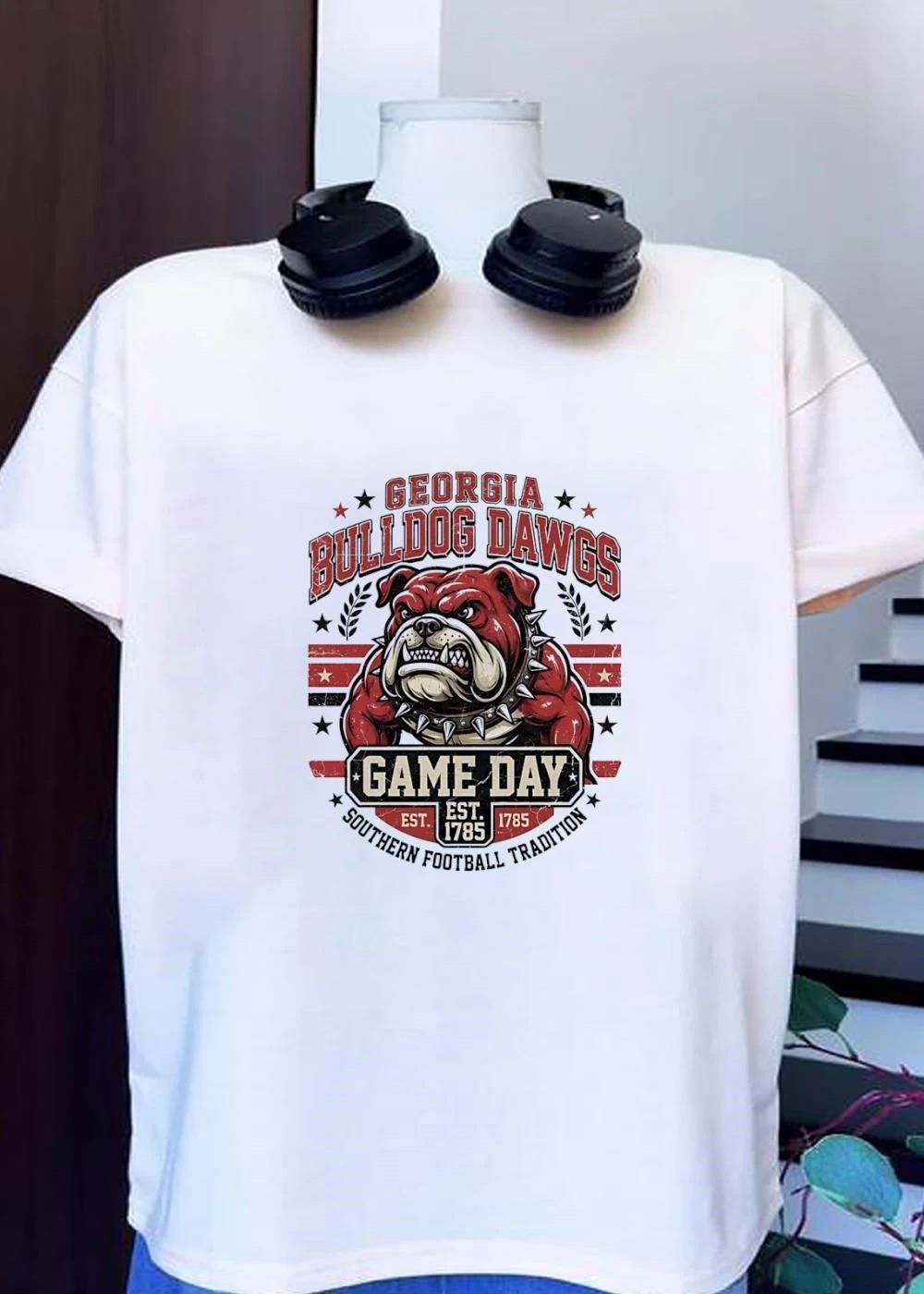 Southern Football Tradition Georgia Bulldog Dawgs Game Day Est 1785 T-Shirt