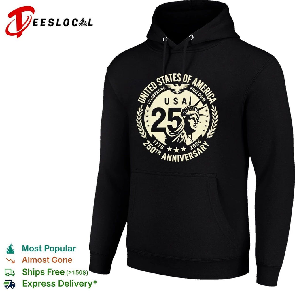 USA of America Celebrating Freedom 250th Anniversary 1776 2026 T-shirt