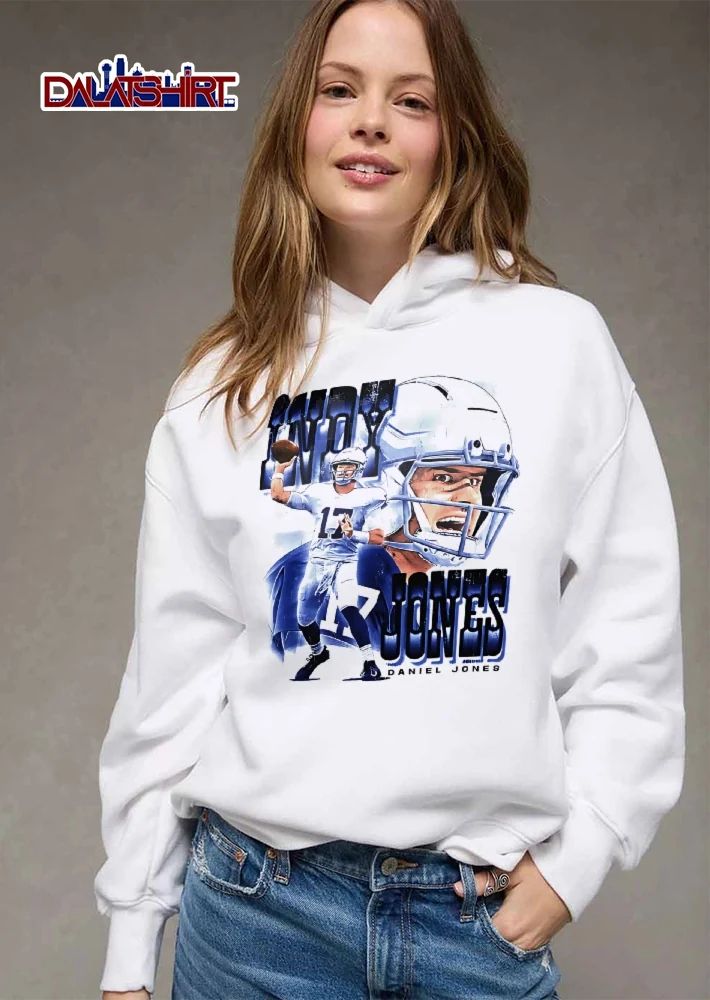 Indy Jones Daniel Quarterback Throwing Football Helmet Close Up shirt