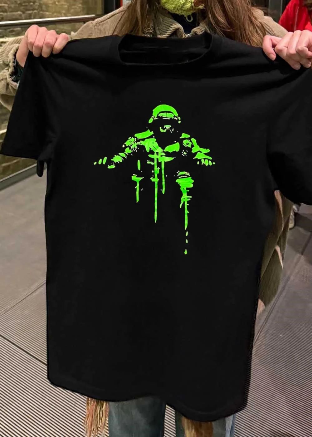 Doom Eternal Green Drip Praetor Suit Men’s shirt