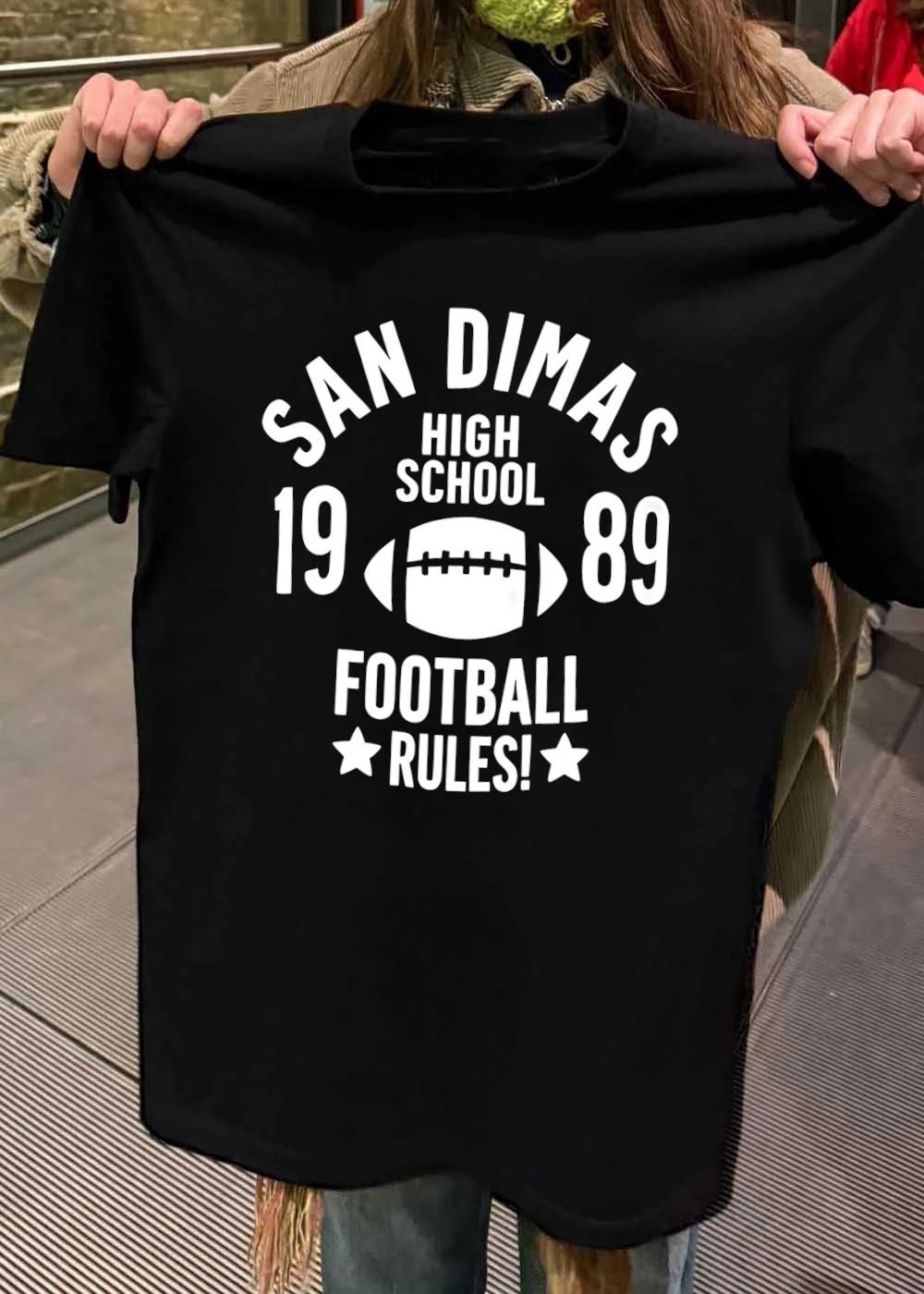 San Dimas High School 19 89 Football Rules T-Shirt