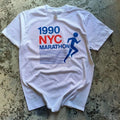 Vintage 1990 NYC Marathon T-Shirt Sweatshirt Hoodie Retro Tee