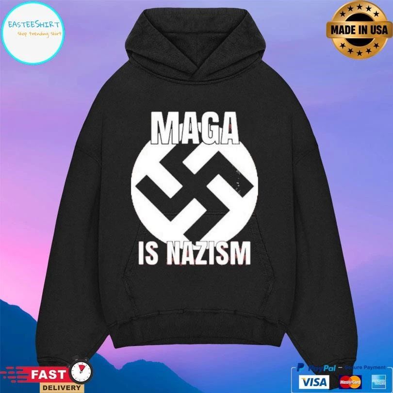 Maga Is Nazism Logo T-shirts