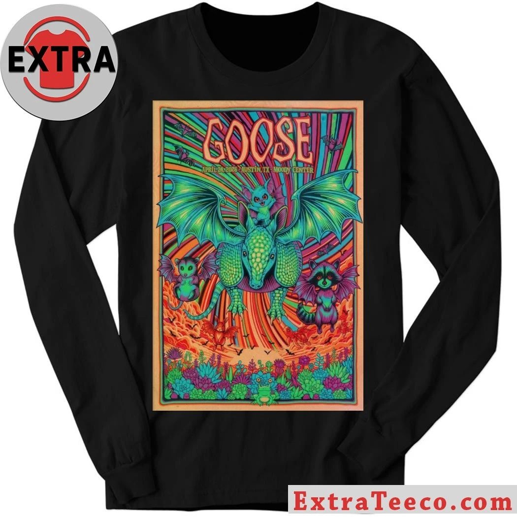 Goose At Moody Center On April 24 2026 Poster T-Shirt