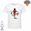 Barefoot Kid Holding AK 47 Dreams Come True Graphic Print Streetwear Tee Shirt