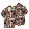 Washington Nationals Summer Breeze Hawaiian Shirt