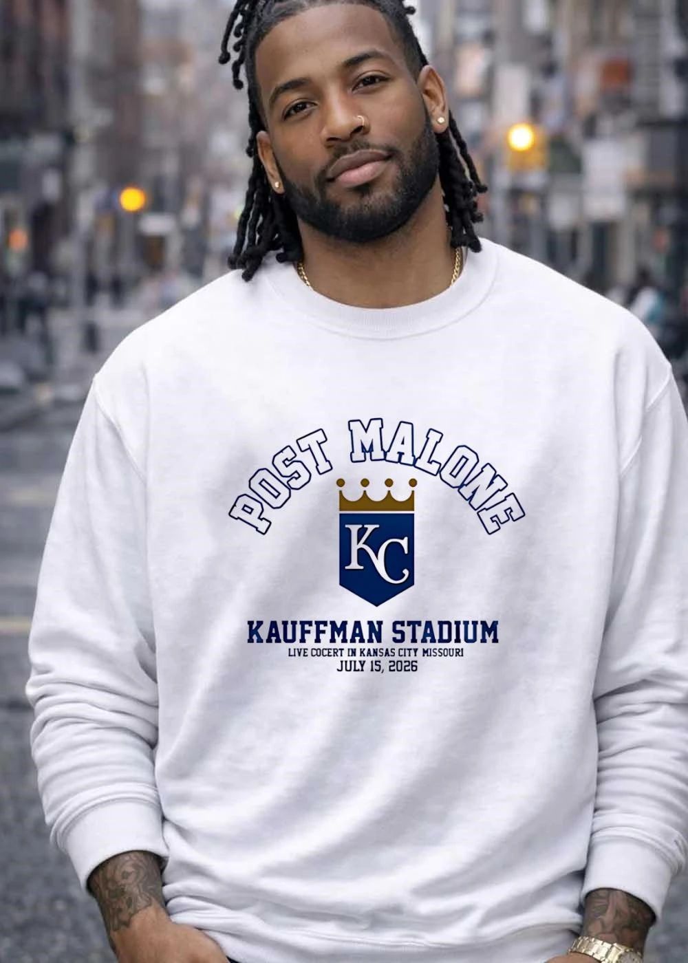 Post Malone Kansas City Concert Kauffman Stadium July 15 2026 KC T-Shirt