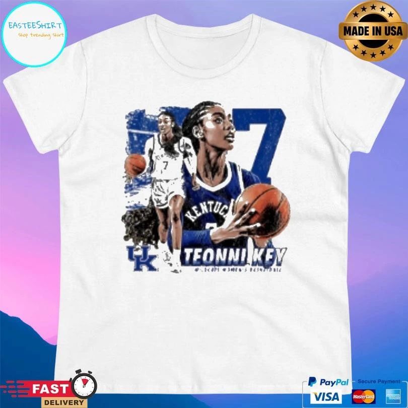 Teonni Key Kentucky Women’s Basketball Vintage T-shirts