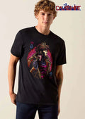 Gambit X Men Holding Glowing Heart Playing Card Playing Card Style Portrait Pink Glow Neon shirt