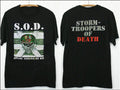 Vtg 1990s S.O.D Speak English or Die Anvil Tour Black All Size Shirt