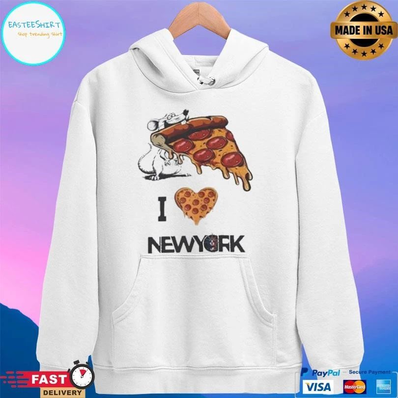 Pizza I Love New York Rat T-shirts
