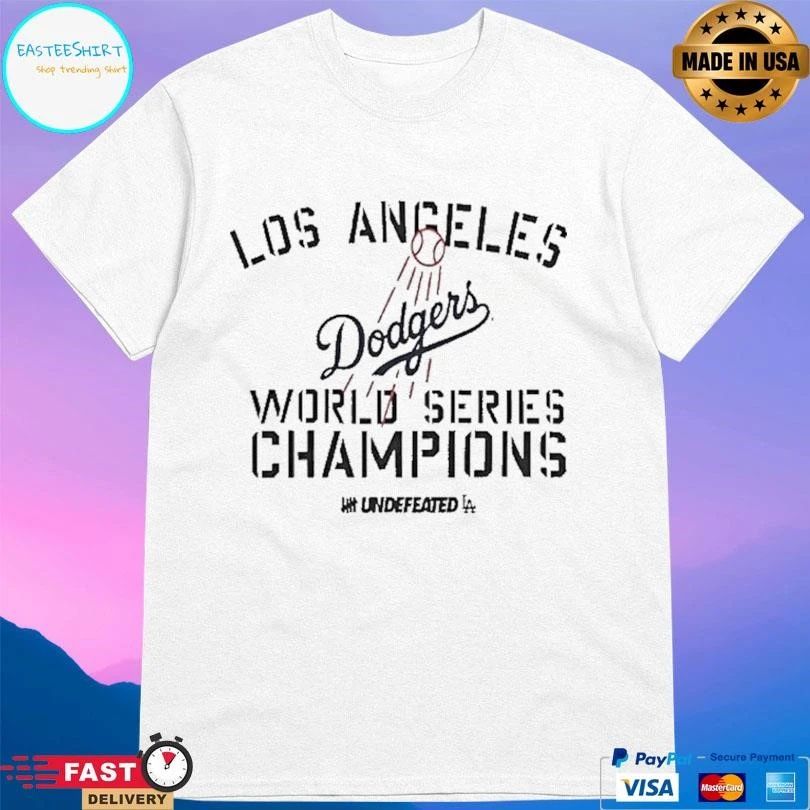 Los Angeles Dodgers 2024 World Series Victory T-shirts