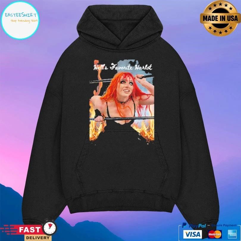 Priscilla Kelly Hell’s Favorite Harlot Bleeding For The Fame T-shirts