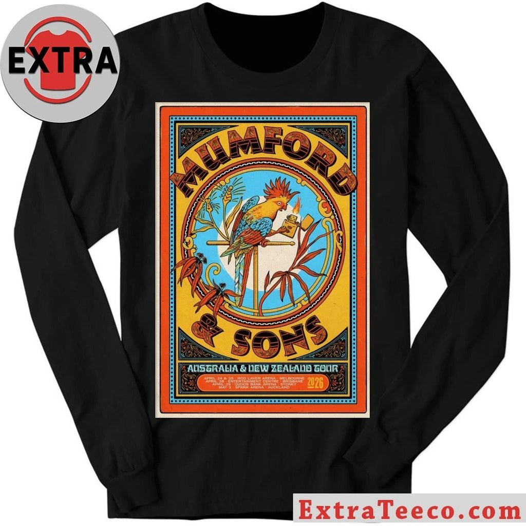 Mumford And Sons Apr 28 2026 Brisbane Australia Poster Shirt