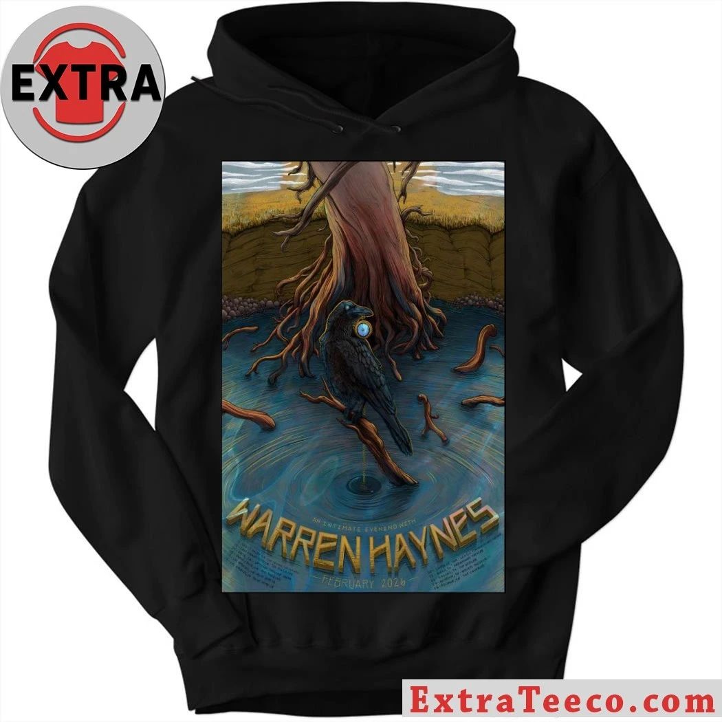 Warren Haynes February 2026 Tour Poster Shirt