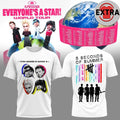 5 Seconds of Summer Everyone’s a Star Tour 2026 Hoodie T-Shirt – Perfect Gift for Men & Women