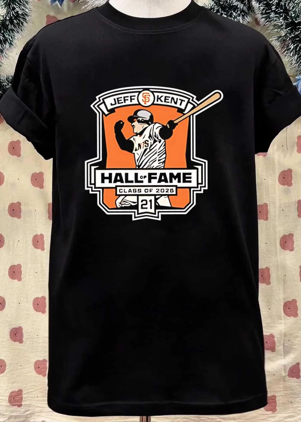 Jeff Kent San Francisco Giants Hall of Fame Class of 2020 21 shirt