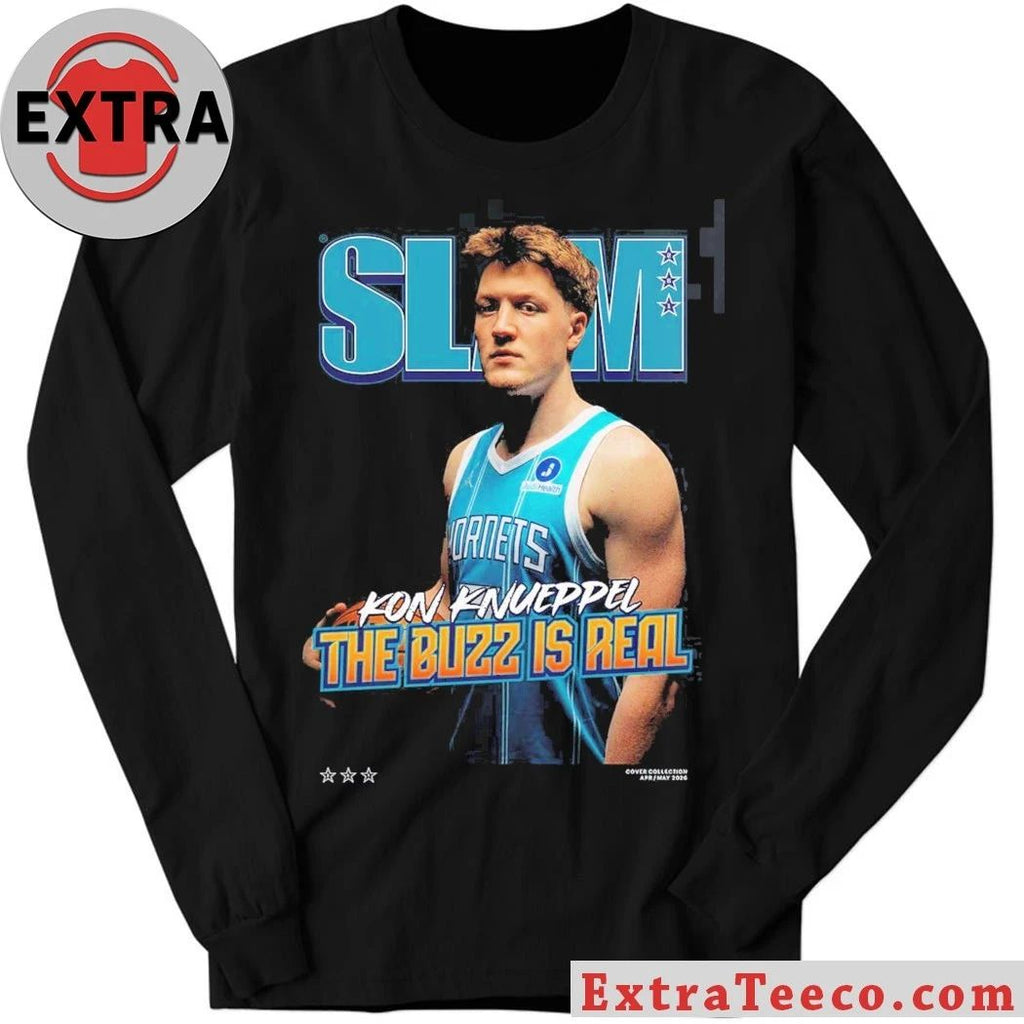 Kon Knueppel Charlotte Hornets SLAM 261 Cover The Buzz Is Real 2026 T-Shirt