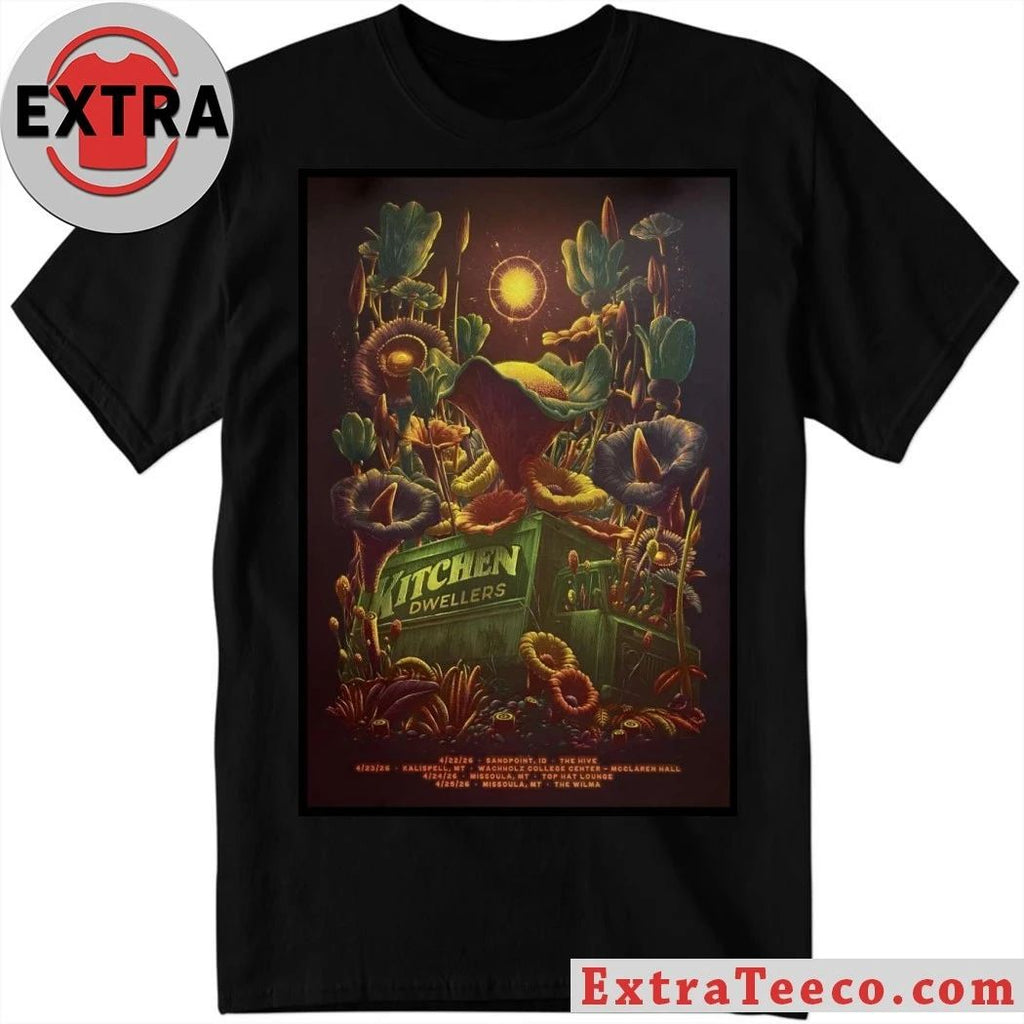 Kitchen Dwellers Spring 2026 Shows Poster T-Shirt