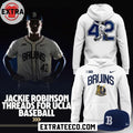 UCLA Bruins Jackie Robinson 2026 Tribute Night Logo Two Sided Shirt