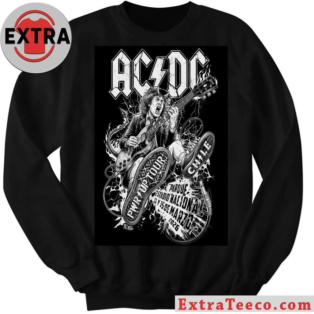 AC DC 3 11-3 15 2026 Chile Poster Shirt