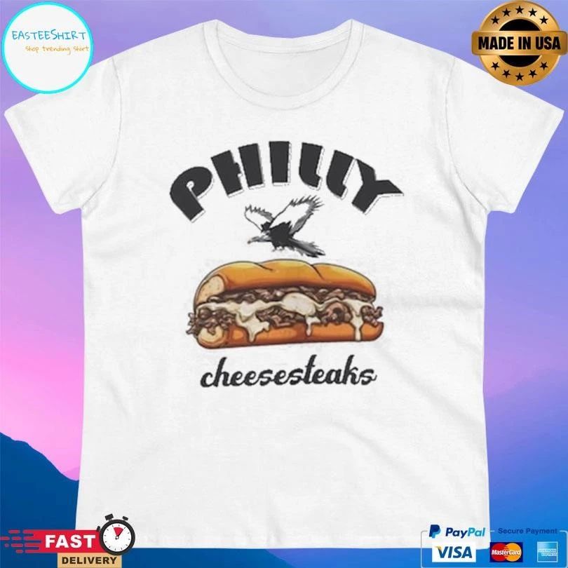 Philly Cheesesteak Eagle T-shirts