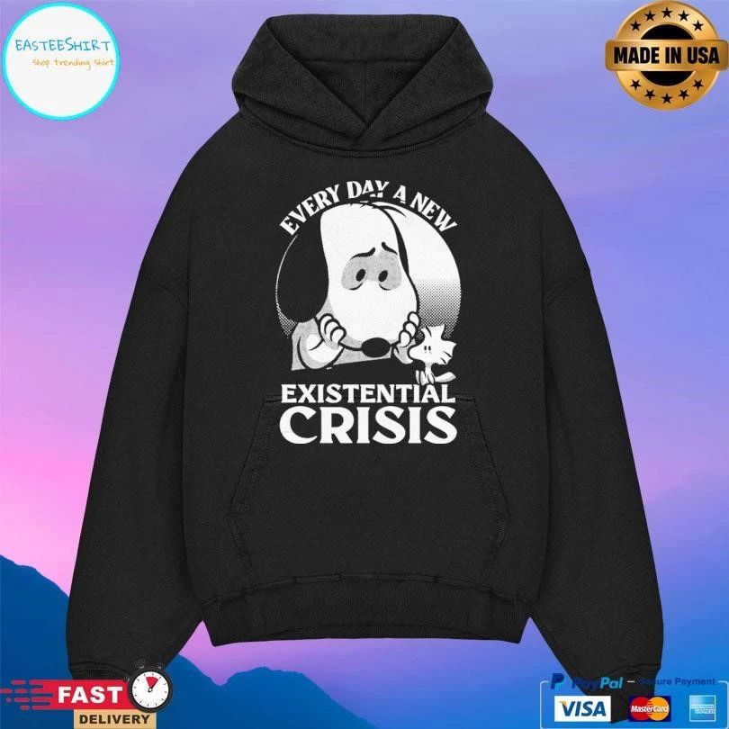 Every Day A New Existential Crisis Dog T-shirts