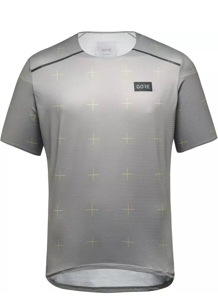 $110 GORE WEAR Men’s Contest Daily Tee - Lab Gray - Size: XSmall - New Tags