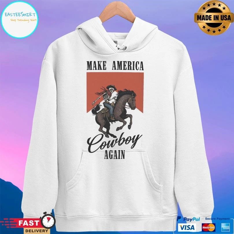 Make America Cowboy Again Skeleton T-shirts