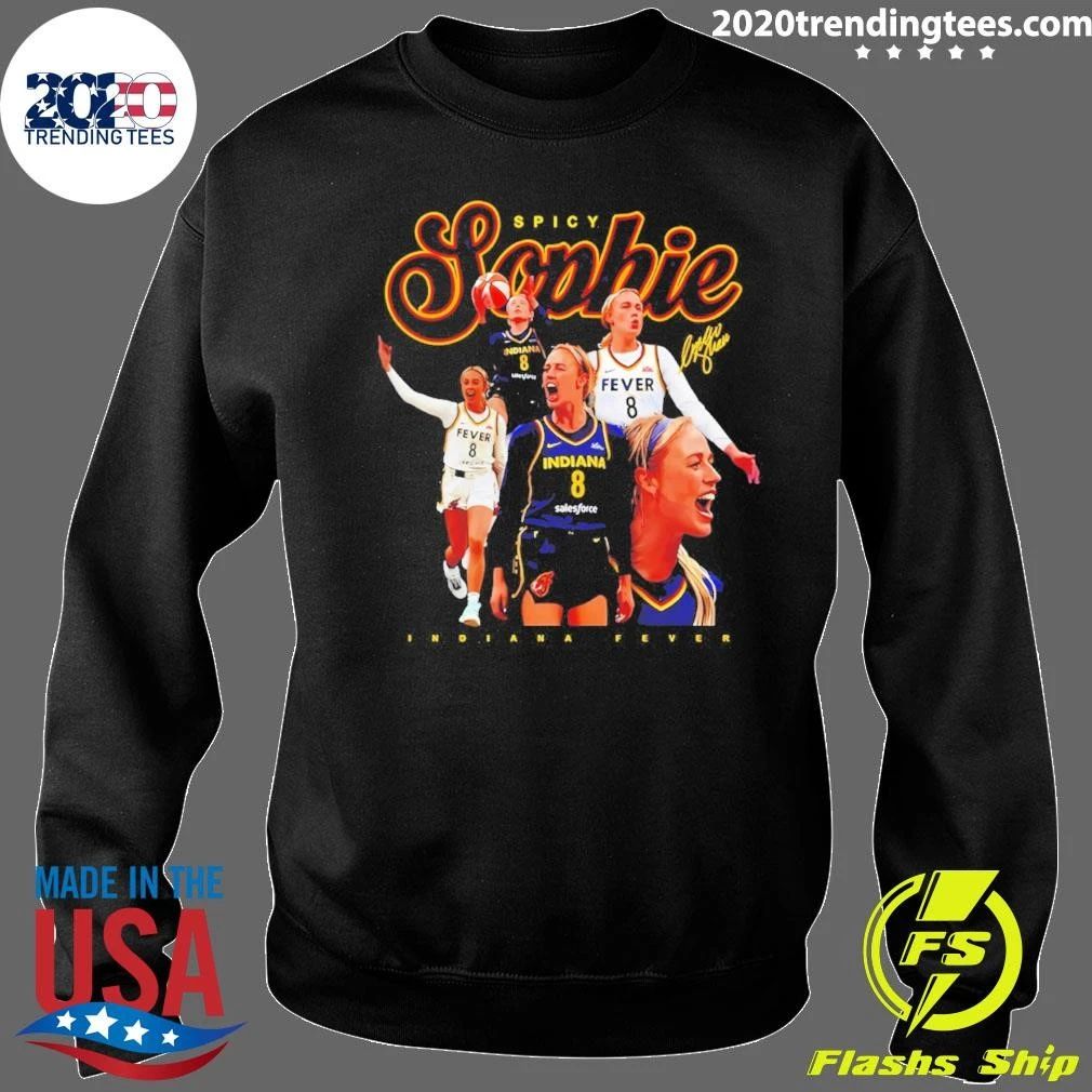 Spicy Sophie Indiana Fever Wnba Basketball Shirt