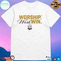 The Sister Jean Legacy Collection Worship Work Win T-shirts