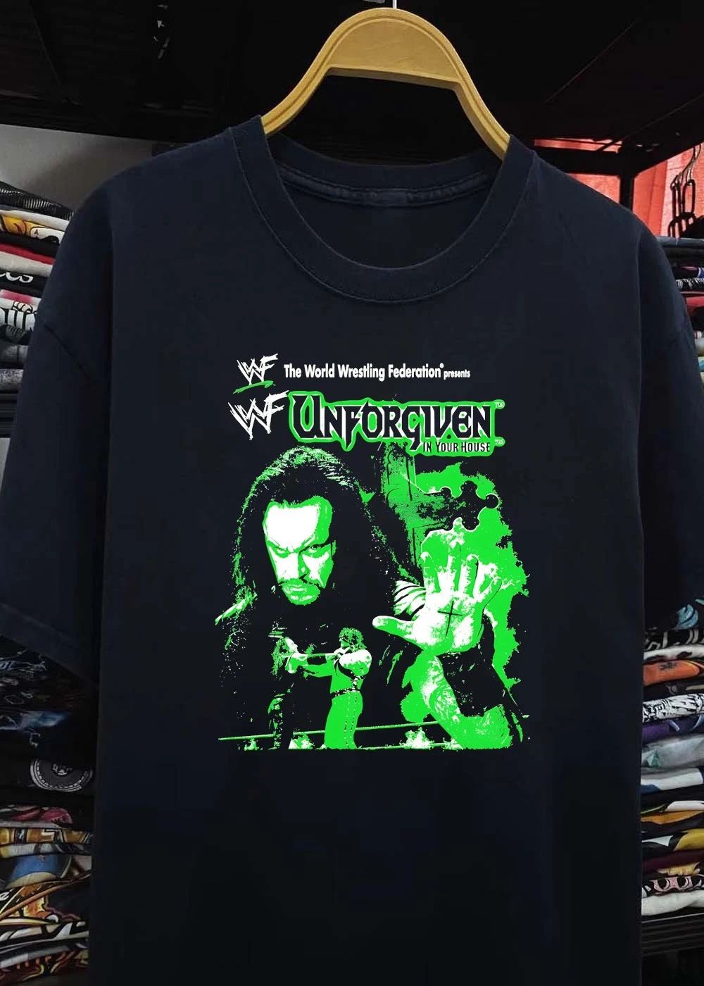 WWF The World Wrestling Federation Presents Unforgiven In Your House Undertaker T-Shirt