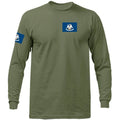 State of Louisiana Flag Crest LA Graphic Long Sleeve
